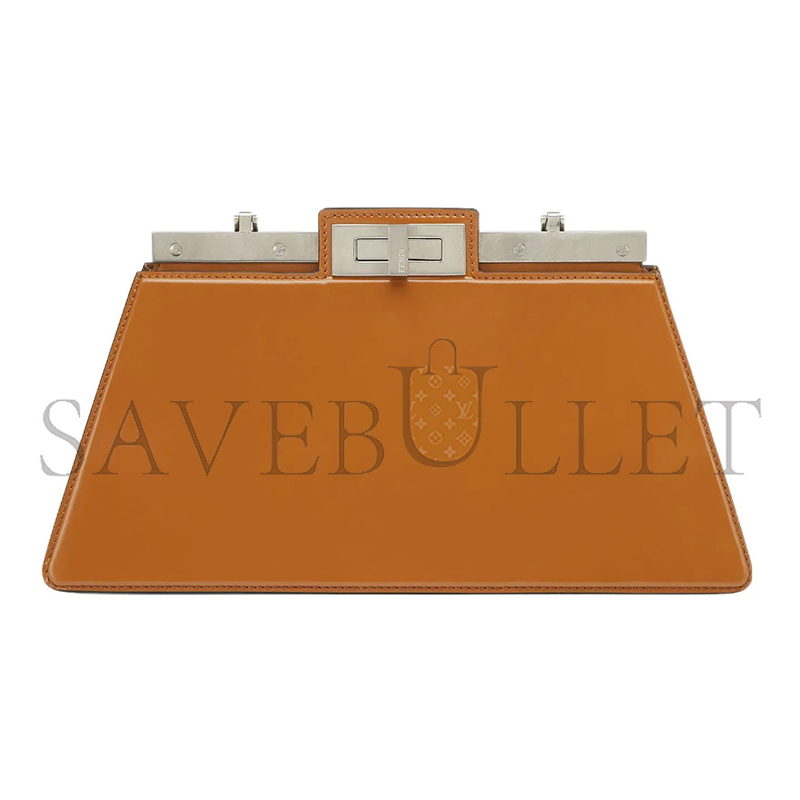 FENDI PATENT LEATHER PEEKABOO SHOULDER BAG 8BN340ANSCF1JUY (34*18.5*11cm)